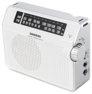 discover the powerful sangean pr-d6 white radio for exceptional listening experience! логотип