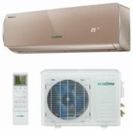 split system ecoclima ec/i-12qc/ecw/i-12qcb wind line inverter (bronze) logo