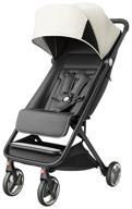 коляска xiaomi mitu baby folding stroller, белая логотип