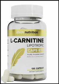 img 4 attached to 💊 ATech Nutrition L-Carnitine Lipotropic Supplement, 120 Capsules, Neutral