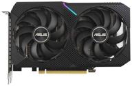 видеокарта asus dual geforce rtx 3060 oc edition 12gb(dual-rtx3060-o12g), retail логотип