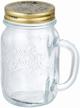 bormioli rocco storage jar quattro stagioni with handle, 415 ml, 415 ml, 7.8x13.6 cm logo