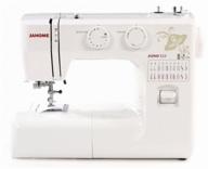 sewing machine janome juno 523, white/flowers логотип