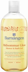 img 3 attached to Midsommar Glow Bath and Shower Gel by Barnangen - 400 ml