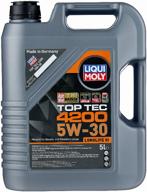 hc-synthetic engine oil liqui moly top tec 4200 5w-30, 5 l, 4.653 kg, 4 pcs логотип