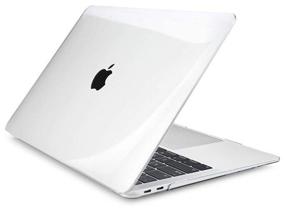 img 4 attached to Case for MacBook Air 13 2020-2018 A1932, A2179, A2337 M1, plastic, transparent