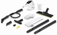 🧼 karcher sc 1 easyfix premium steam cleaner in white/black for effective cleaning logo