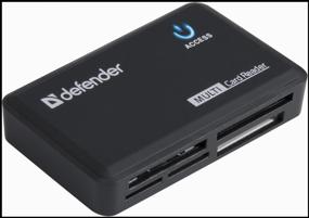 img 4 attached to 🏎️ Enhance Speed and Efficiency with Defender Optimus USB 2.0 Card Reader
