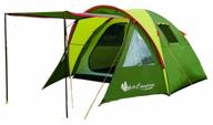 tourist tent for 4 people (two rooms with a removable partition) art1004-4 logo