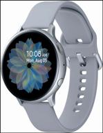 samsung galaxy watch active2 40 mm wi-fi nfc smart watch, arctic/grey логотип