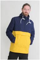 anorak skills, size xs, yellow/navy logo