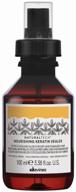 davines natural tech nourishing keratin sealer: 100ml bottle for effective hair care logo