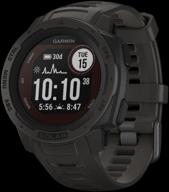 smart watch garmin instinct solar 45 mm, graphite logo