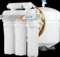 reverse osmosis system atoll a-550m stda without tap logo