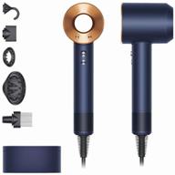 💙 dyson supersonic hd07 hair dryer - gift edition in blue/copper логотип