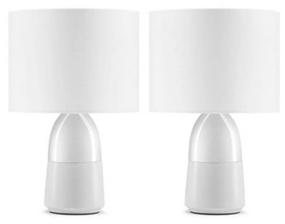 img 3 attached to Ночник Xiaomi Two-Piece Bedside Table Lamp, комплект из 2 шт. E14, 3 Вт, цвет арматуры: белый, цвет плафона: белый