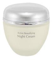 anna lotan active beautifying night cream restorative facial cream for all types, 50 ml logo