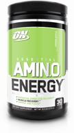 amino acid complex optimum nutrition essential amino energy, green apple, 270 gr. logo