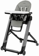 peg-perego siesta follow me, ambiance grey logo