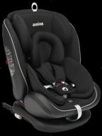 junion odri car seat - group 0 /1/2/3 (0-36 kg), isofix, black logo