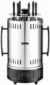 img 4 attached to Barbecue BBK BBQ603T, stainless steel/black