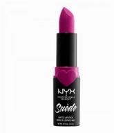nyx professional makeup suede matte lipstick copenhagen 32 logo