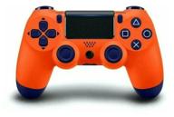 orange wireless gamepad joystick 🎮 for ps4/pc - enhanced gaming experience логотип