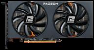 видеокарта powercolor fighter radeon rx 6700 xt 12gb (axrx 6700 xt 12gbd6-3dh), retail логотип