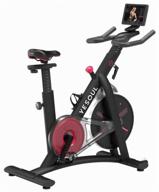 yesoul smart spinning bike s3 pro upright exercise bike, black logo