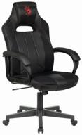 computer chair bloody gc-200 gaming, upholstery: imitation leather/textile, color: black логотип