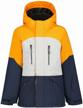 jacket icepeak, size 140, dark orange logo