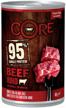 wet dog food wellness core 95, turkey, with cabbage 1 pack. x 1 pc. x 400 g (for small breeds) logo
