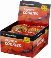 chocolate pure protein fitness, 960 g, peanut butter logo