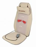 🪑 shiatsu massage chair and seat massager - planta mn-600 with 3 intensity levels, heating, vibration massage, auto-adapter логотип