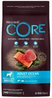dry dog ​​food wellness core ocean, grain-free, salmon, tuna 1 pack. x 1 pc. x 1.8 kg (for medium and large breeds) logo