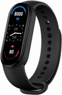 smart bracelet xiaomi mi smart band 6 nfc ru, black logo