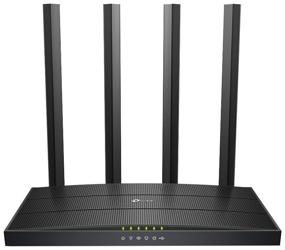 img 4 attached to WiFi router TP-LINK Archer C6U, black