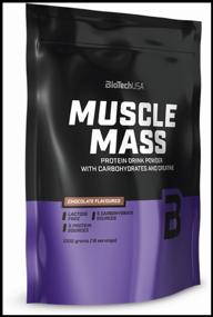 img 4 attached to Gainer BioTechUSA Muscle Mass, 1000 g, chocolate