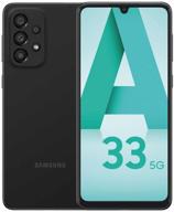samsung galaxy a33 smartphone 5g 6/128gb, black logo
