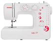sewing machine janome mx 77, white logo
