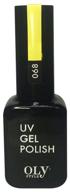 olystyle гель-лак для ногтей uv gel polish, 10 мл, 068 желтая пастель логотип