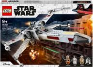 lego star wars 75301 luke skywalker x-type fighter logo