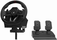 hori racing wheel apex kit, black logo