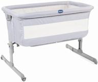 cradle chicco next2me, grey logo