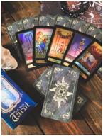 divination tarot waite cards 78 cards and instructions with spreads holographic metaphorical universal classic logo