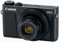 photo camera canon powershot g9 x mark ii, black logo