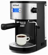 coffeemaker kitfort kt-740, black logo
