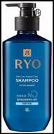 ryo hair loss expert care shampoo for anti-dandruff шампунь для волос против перхоти и выпадения, 400 мл логотип