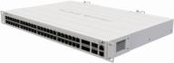 маршрутизатор mikrotik cloud router switch crs354-48g-4s 2q rm логотип