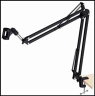 pantograph for microphone (mic stand) maono arm stand au-b01 (adjustable, table mount) logo
